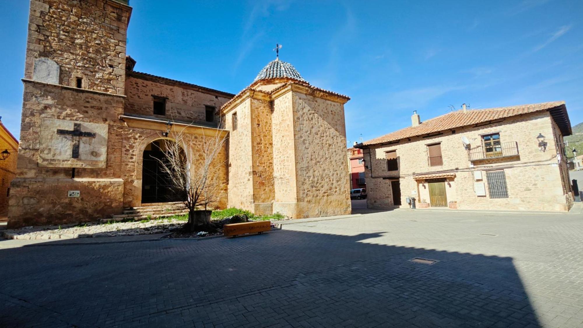 Rural puebla de san miguel Hostal Exterior foto